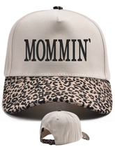 Load image into Gallery viewer, Mommin' Hat - Leopard Print Brim