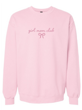 Load image into Gallery viewer, Girl Mom Club embroidered Sweater