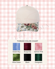 Load image into Gallery viewer, Floral Brim Hats (LIMITED EDITION)