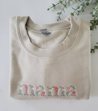 Load image into Gallery viewer, Embroidered floral MAMA