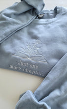 Load image into Gallery viewer, Just one more Chapter - Crewneck Sweatshirt Embroidered