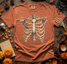 Load image into Gallery viewer, Ribcage Pumpkin T-Shirt