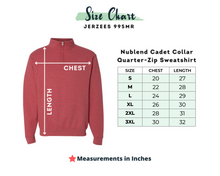 Load image into Gallery viewer, Custom Nurse Quarter Zip Sweatshirt