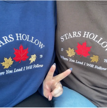 Load image into Gallery viewer, Stars Hollow Crewneck - Embroidered (ready to ship/pick-up)