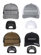 Load image into Gallery viewer, 3D Puff Embroidered Dad Retro Trucker Hat