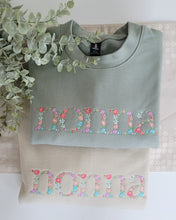 Load image into Gallery viewer, Custom Floral Sweater