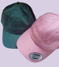 Load image into Gallery viewer, Mama embroidered baseball cap