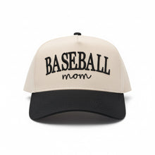 Load image into Gallery viewer, Baseball Mom Hat - 3D embroidery