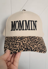 Load image into Gallery viewer, Mommin' Hat - Leopard Print Brim