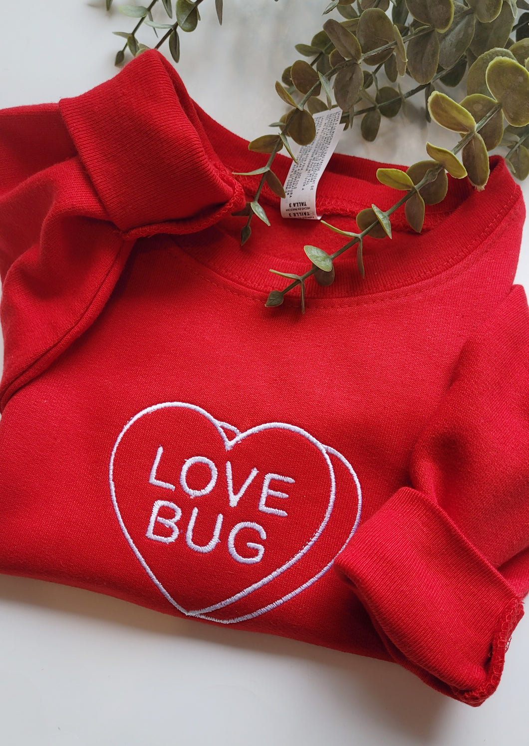 Love bug embroidered sweater - Toddler/Youth