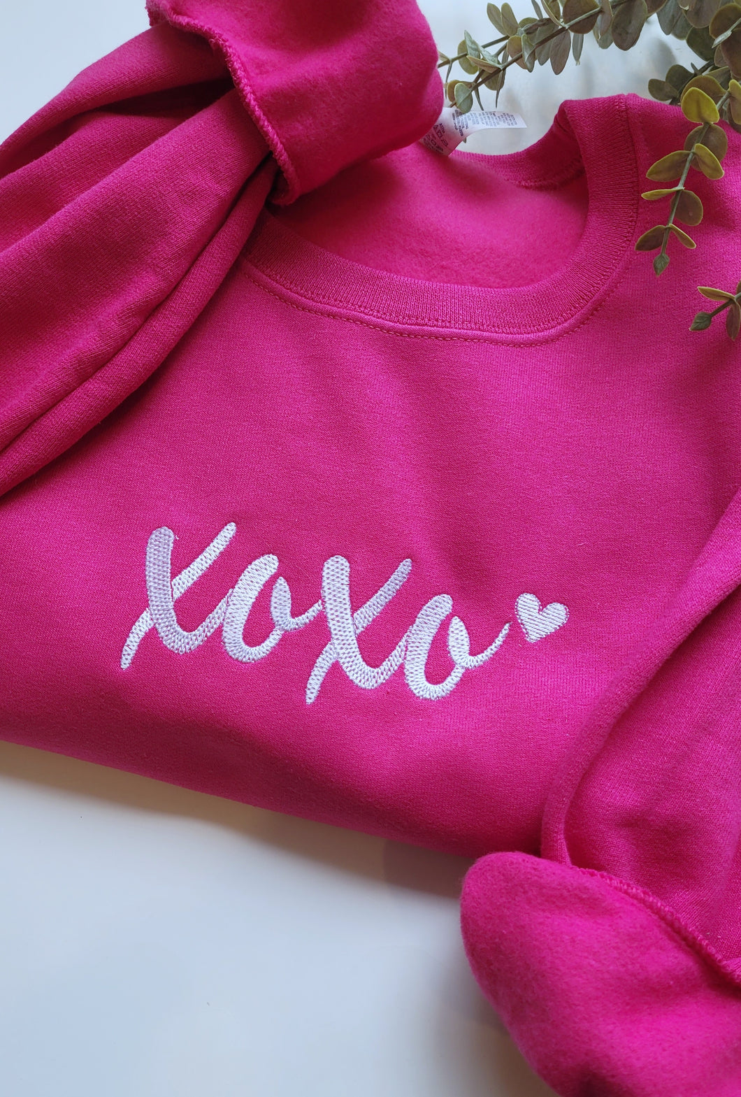 Xoxo Embroidered sweatshirt