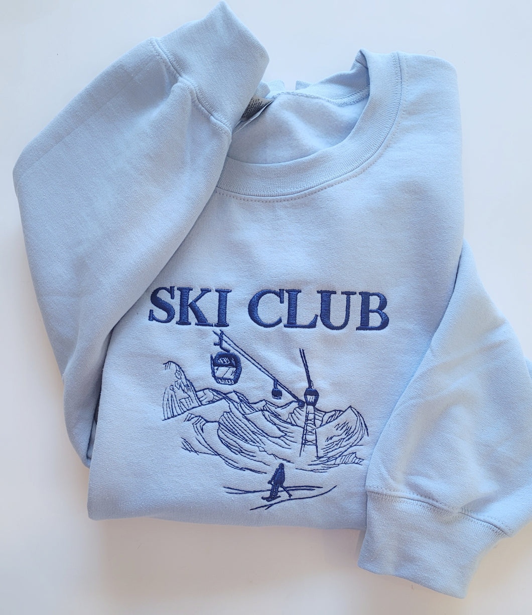 Vintage Ski Club Sweater