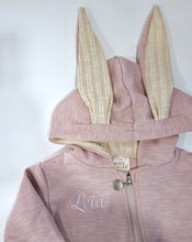 Load image into Gallery viewer, Bunny Rompers (LIMITED QUANTITIES) with Custom name embroidery
