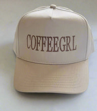 Load image into Gallery viewer, COFFEEGRL hat
