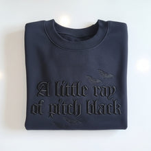 Load image into Gallery viewer, A Little Ray of Pitch Black - 3D puff embroidery

