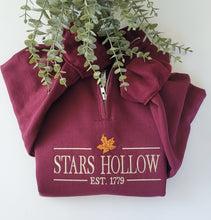 Load image into Gallery viewer, Stars Hollow quarter zip
