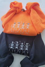 Load image into Gallery viewer, Dancing Skeletons - Embroidered Sweatshirt
