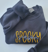 Load image into Gallery viewer, Spooky Season - Embroidered Sweatshirt
