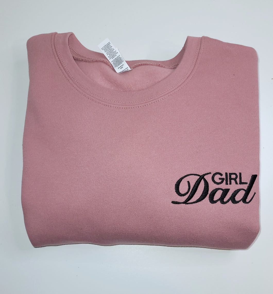 Custom Dad Premium Sweater - Embroidered
