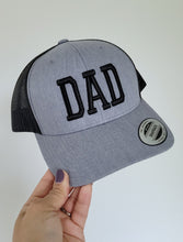 Load image into Gallery viewer, 3D Puff Embroidered Dad Trucker Hat
