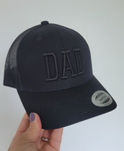 Load image into Gallery viewer, 3D Puff Embroidered Dad Trucker Hat
