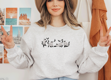 Load image into Gallery viewer, Cat Ghost Sweatshirt - Embroidered
