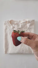 Load and play video in Gallery viewer, Strawberry Embroidered T-shirt
