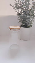 Load and play video in Gallery viewer, Daily Reminders 16oz glass cup

