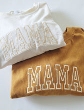 Load image into Gallery viewer, Mama Corded Crewneck - Embroidered

