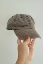 Load image into Gallery viewer, Minimalist Mama Embroidered Dad Hat
