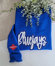 Load image into Gallery viewer, Blue Jays Glitter Sweater
