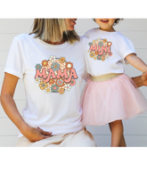 Load image into Gallery viewer, Floral Mama T-shirt
