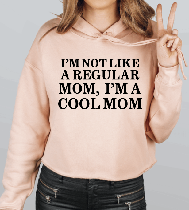 Cool Mom Cropped Hoodie